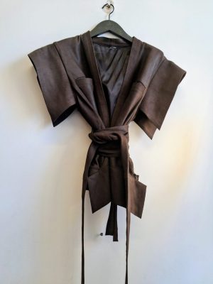 Nubuck leather Gilet