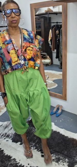 Frida Kharlo Silk Blouse